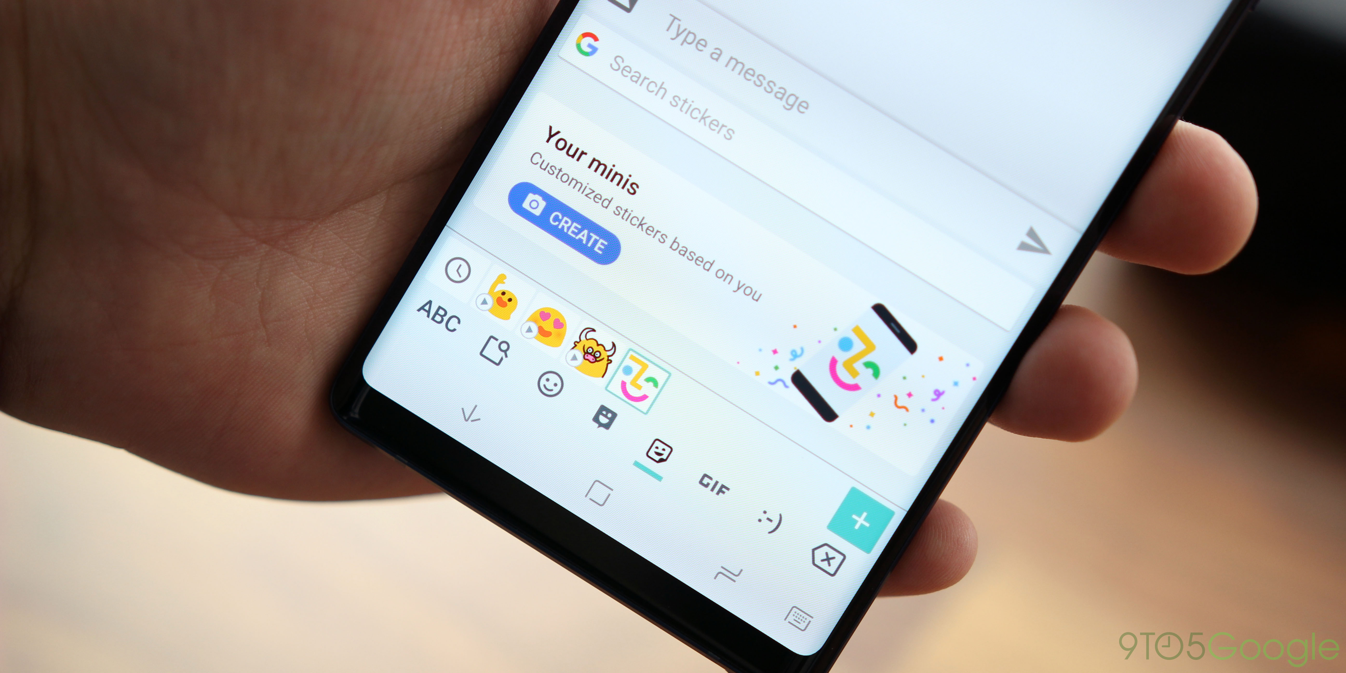 google minis emoji