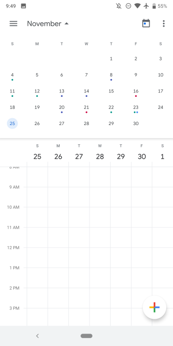 Google Calendar 6.0