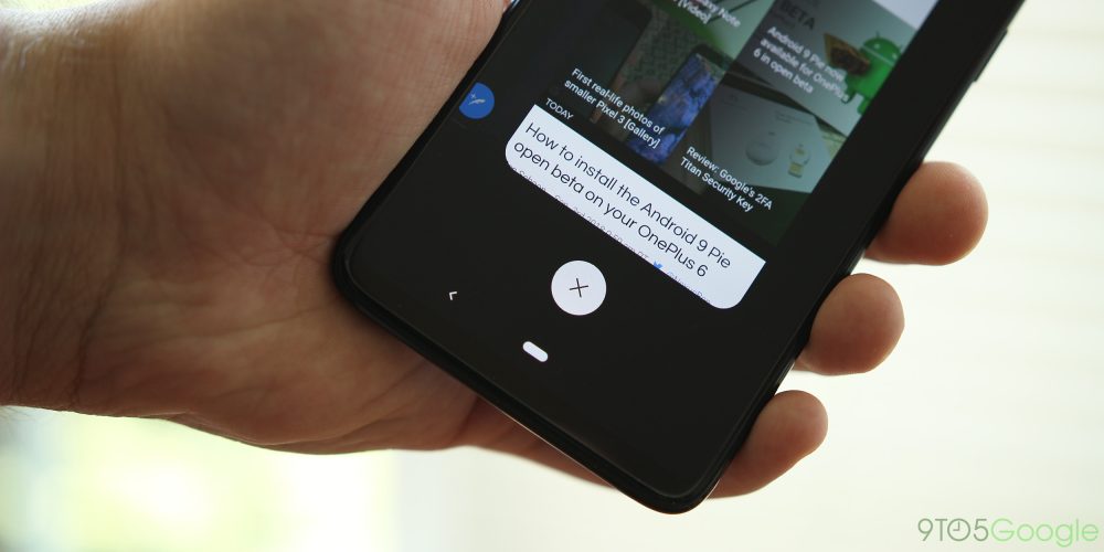 how to turn on google s gesture navigation in android 9 pie on oneplus 6 9to5google