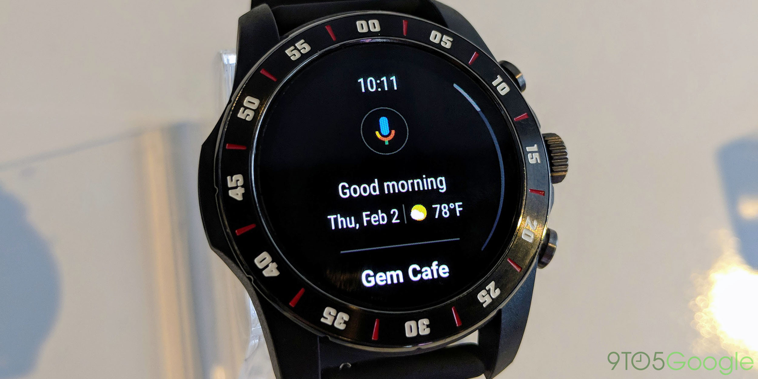 Wear OS hands on