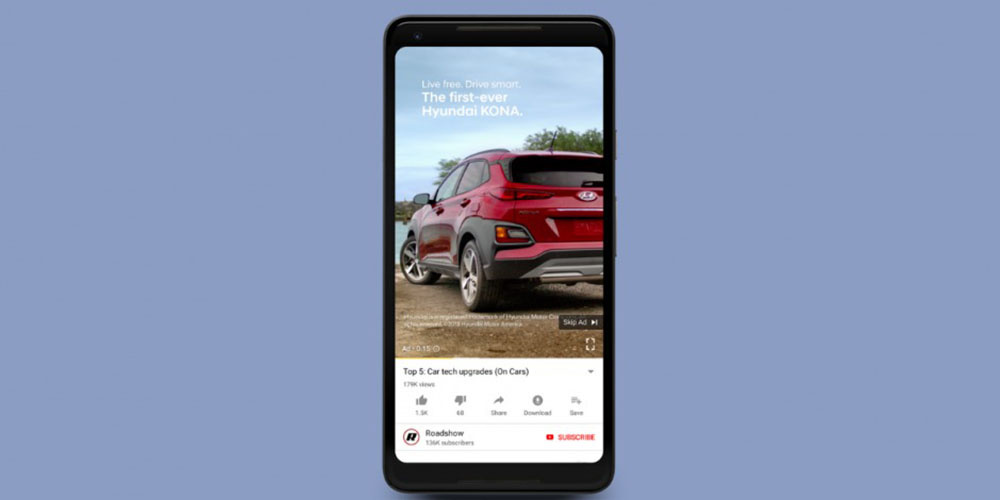 youtube vertical video ad