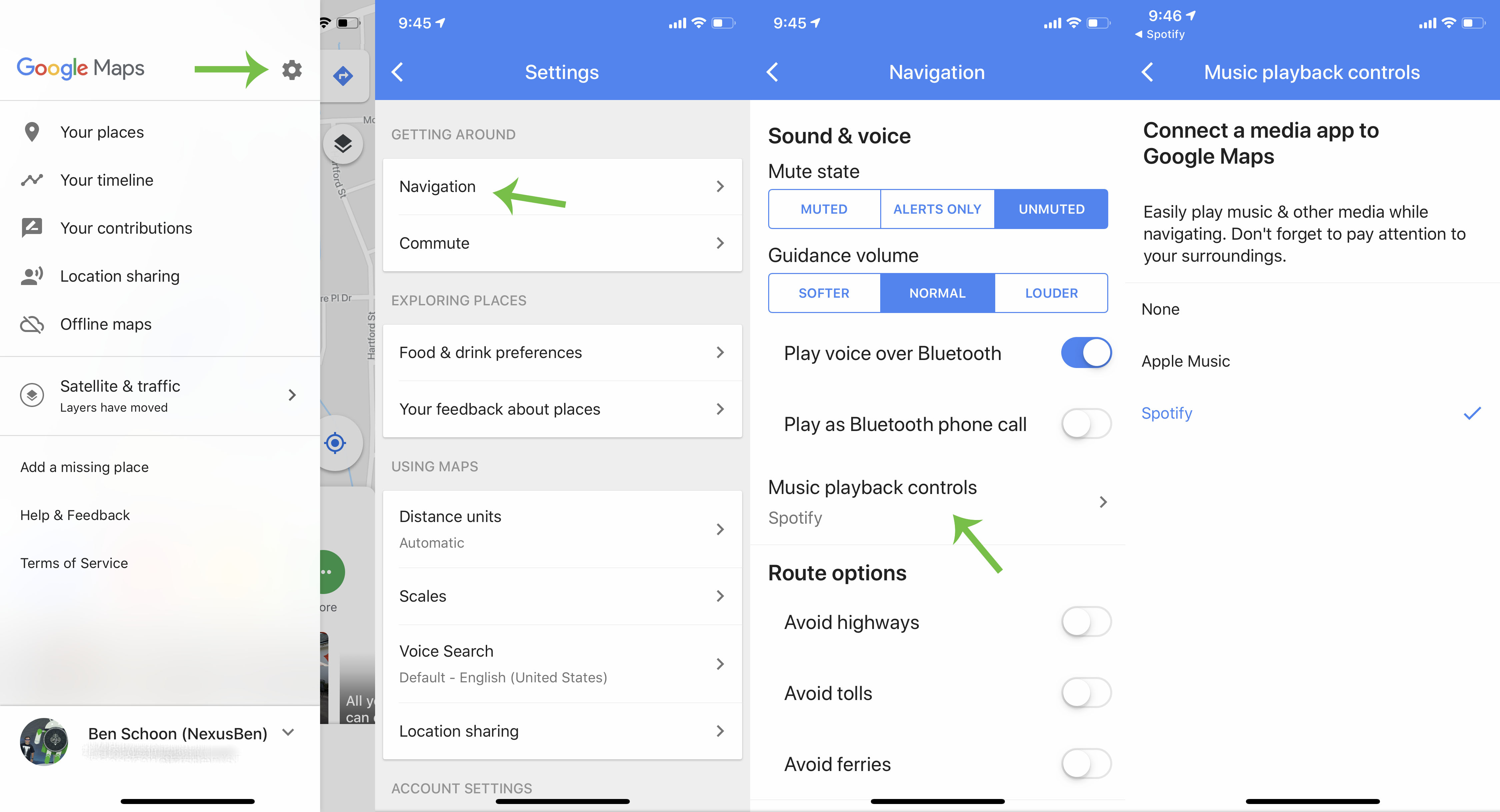 How To Add Spotify To Google Maps On Android 9to5google