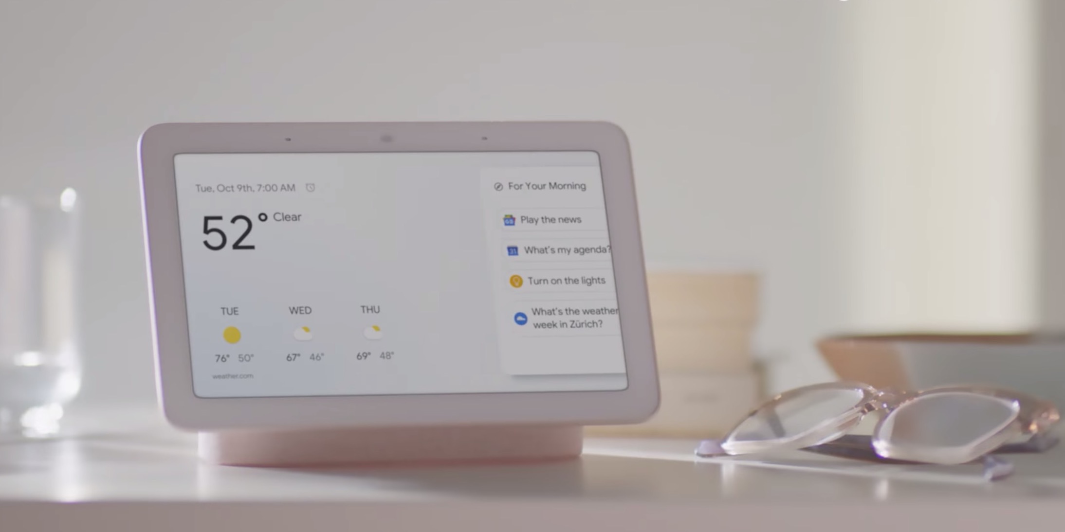 Google Home Hub announced: Google's 