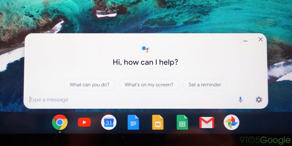 Google Assistant Chrome OS