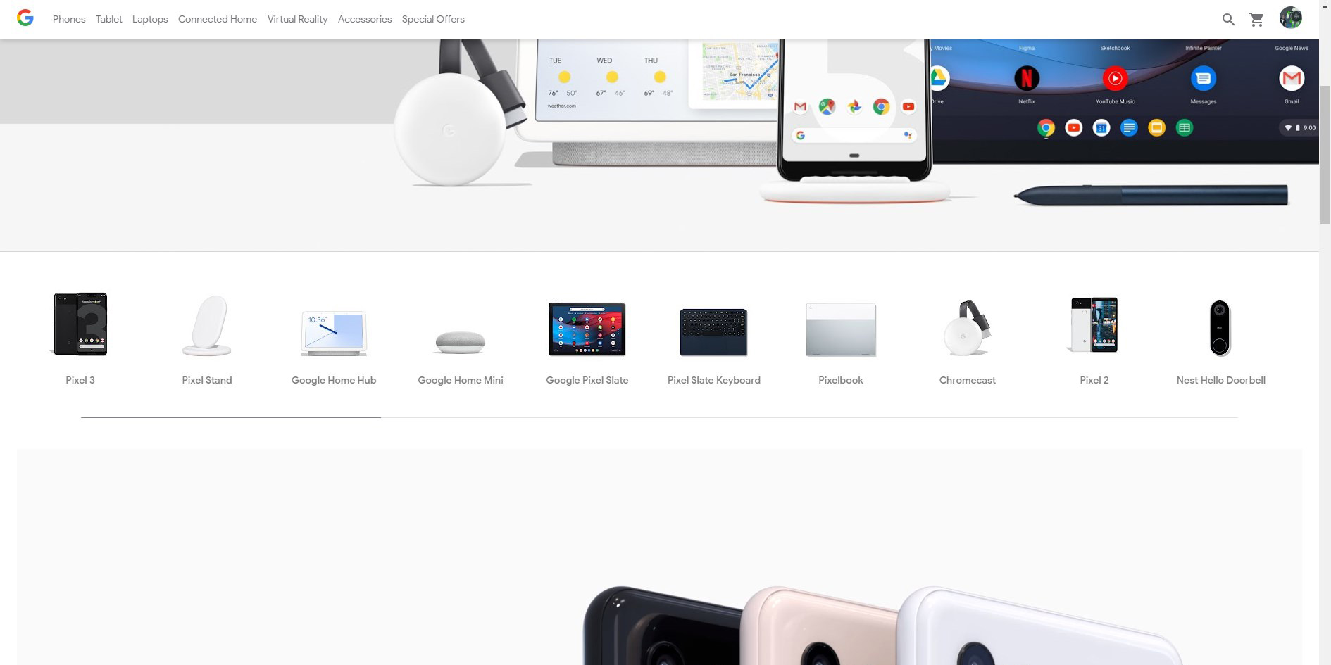 google home hub store