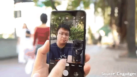 pixel 3 xl hands-on selfie