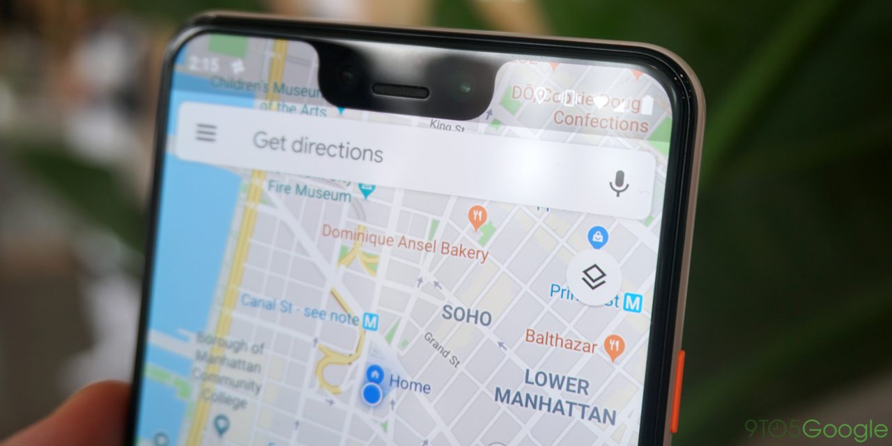 Google Maps taxi alert