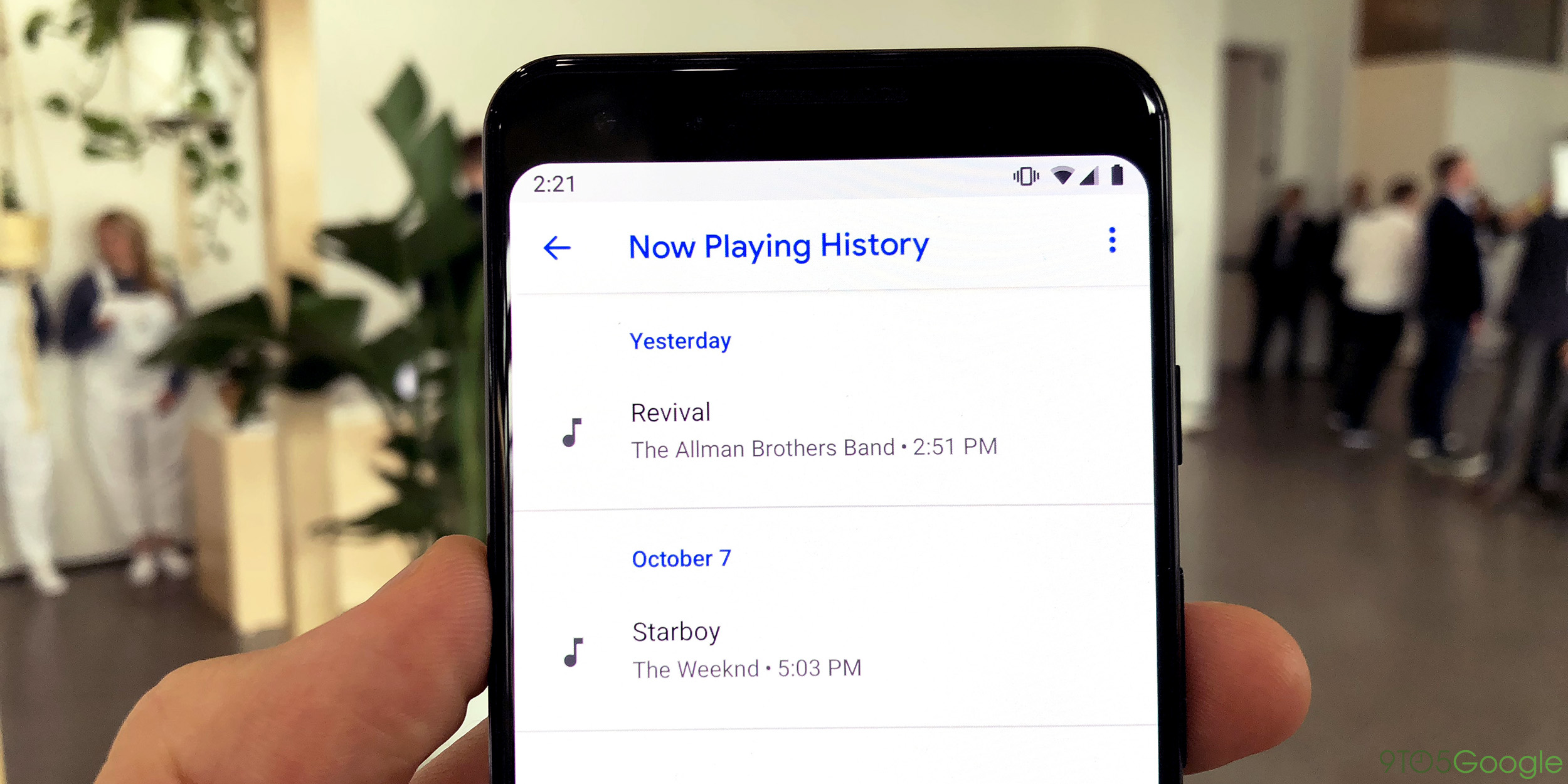 Google Pixel: How to find your Now Playing history on your phone