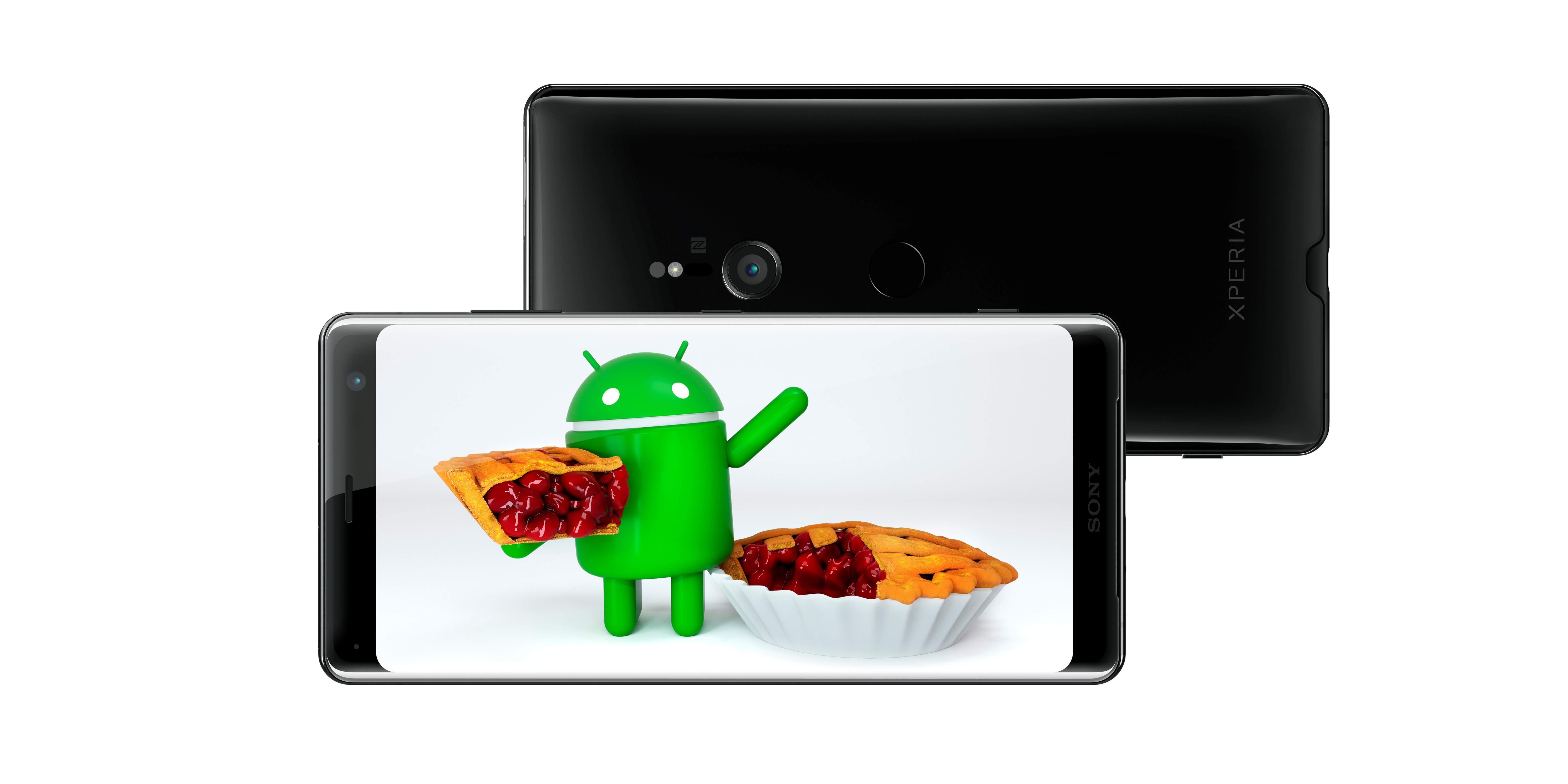 android pie on sony xz premium review