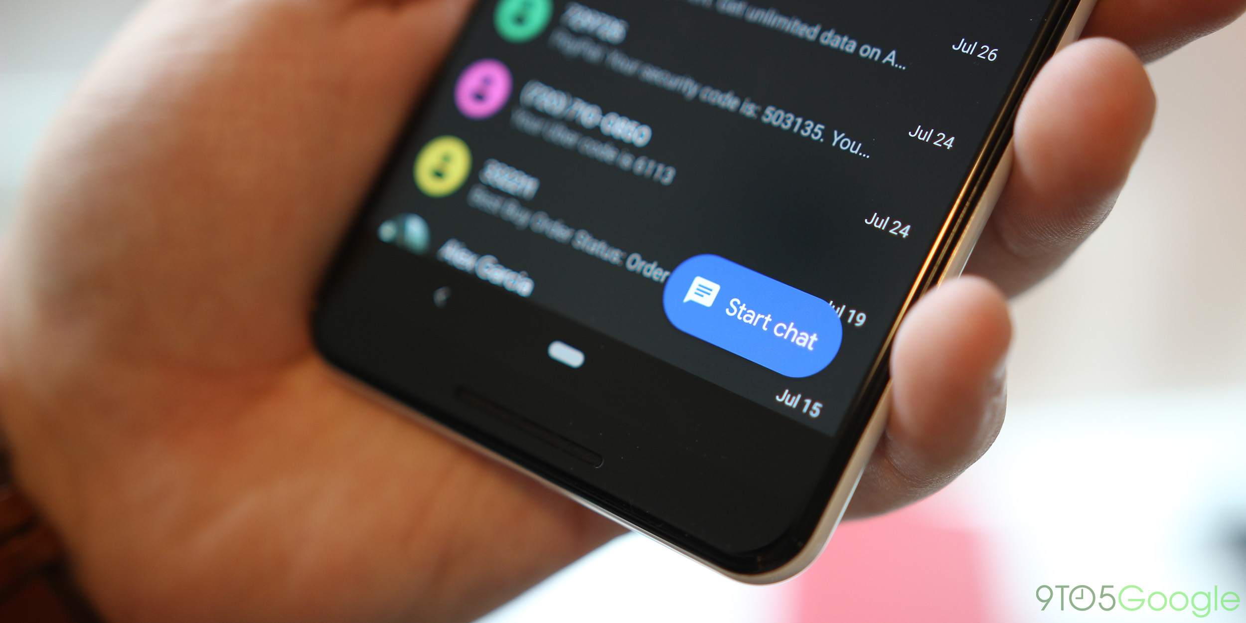 Messages RCS Android Q
