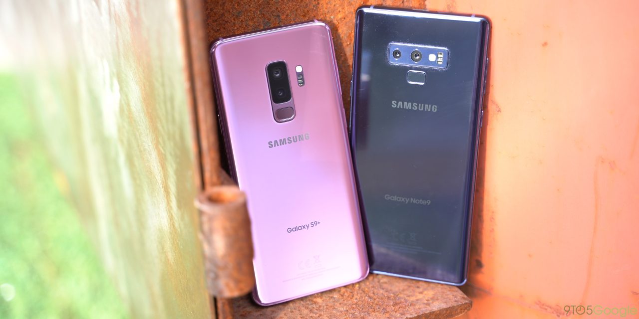 Galaxy S9 Note 9 Android 10 beta