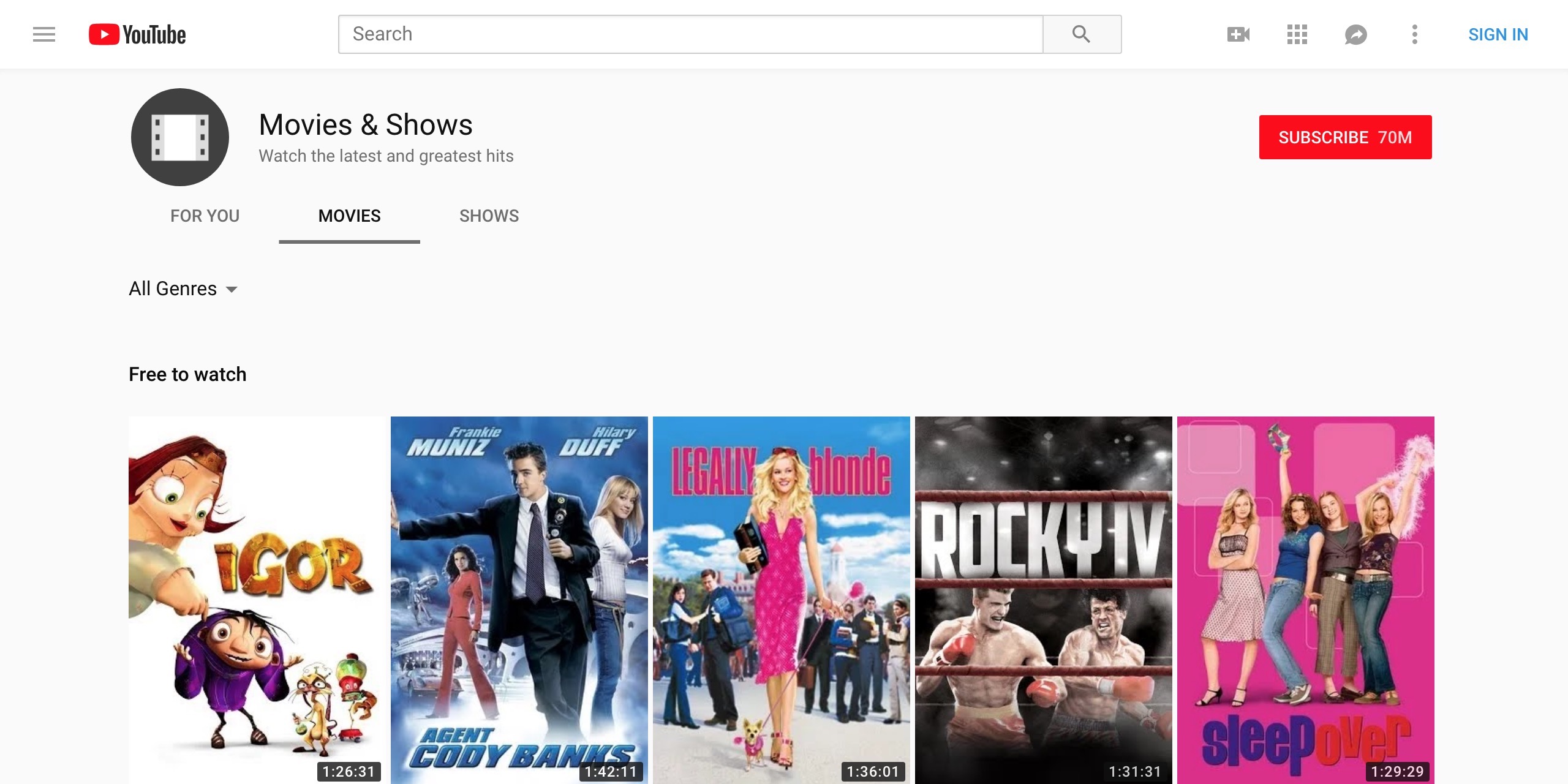 Youtube Now Features Free With Ads Hollywood Movies No Ads In Youtube Premium 9to5google