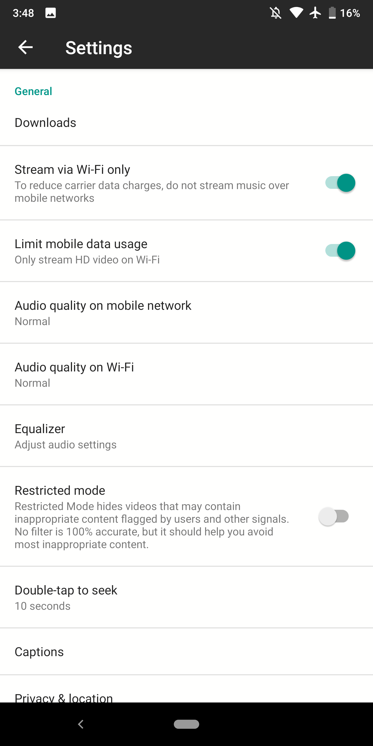 YouTube Music for Android gains equalizer support to adjust audio settings