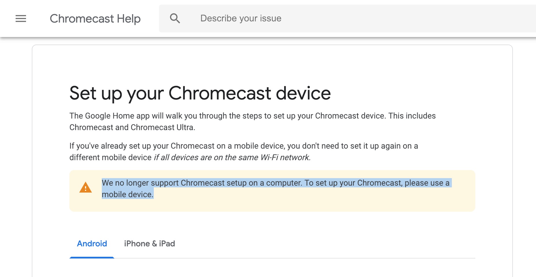 chromecast for pc windows 10 download
