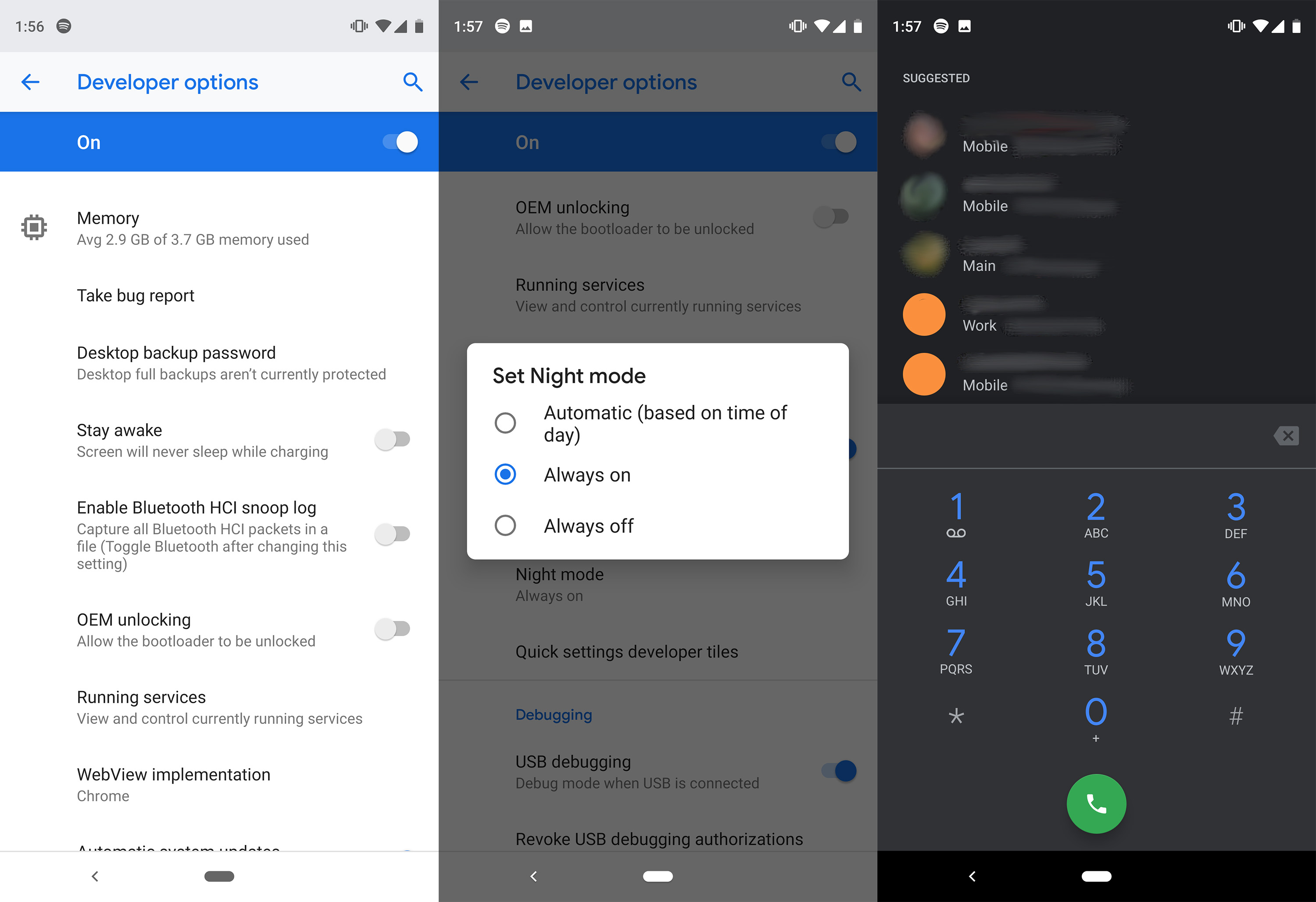 Dark Mode Android 6 Marshmallow Topik Androidterbaik Com