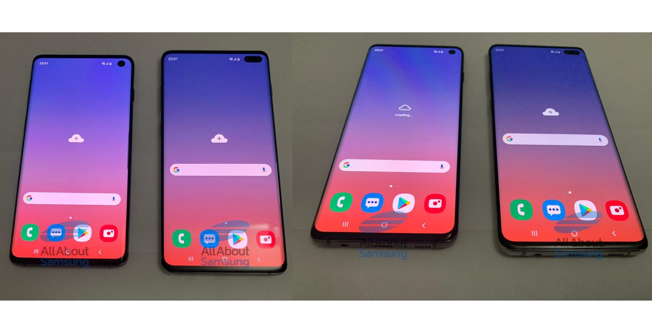 Samsung Galaxy S10 Prototypes