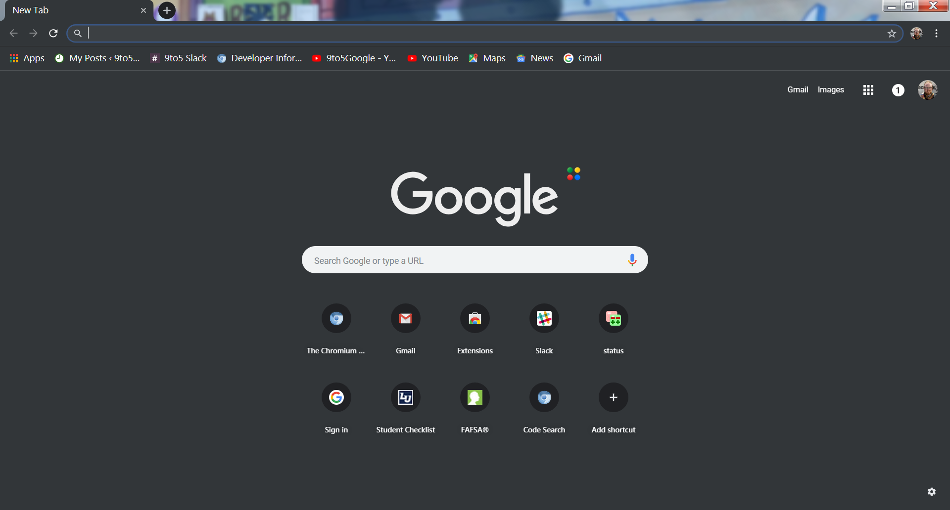 how to change google chrome incognito theme
