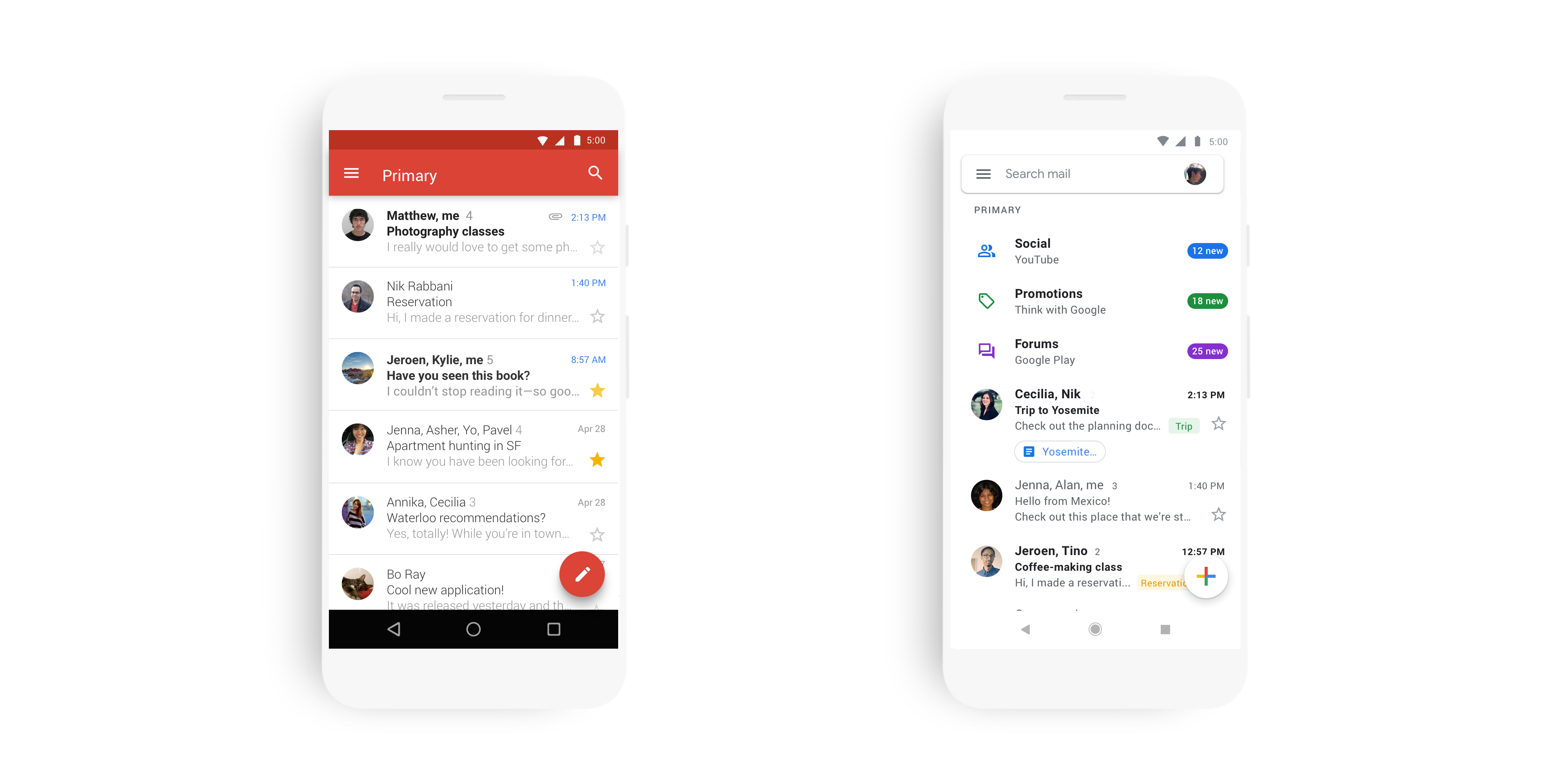 Ios gmail deals new look