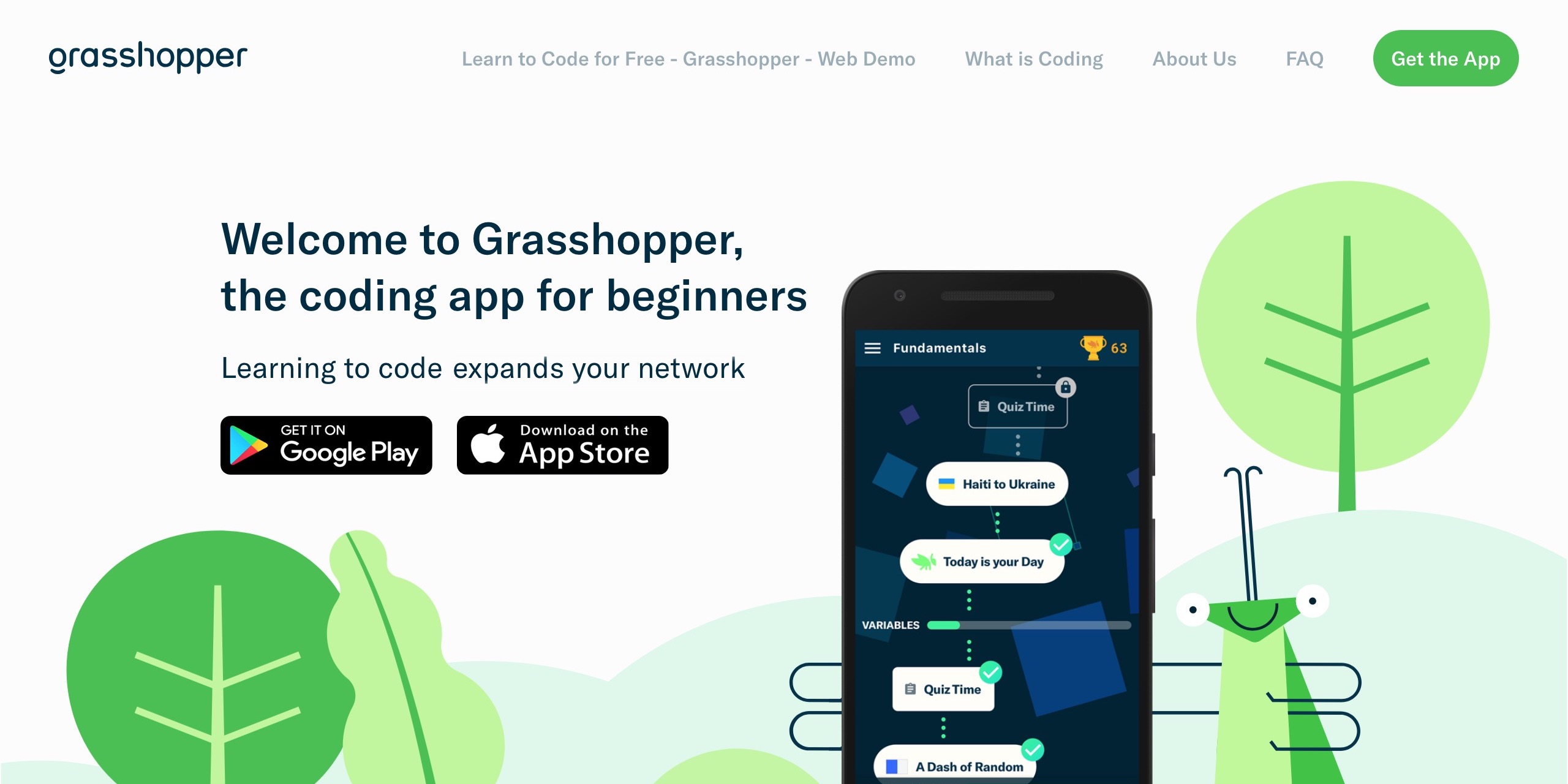 grasshopper coding app