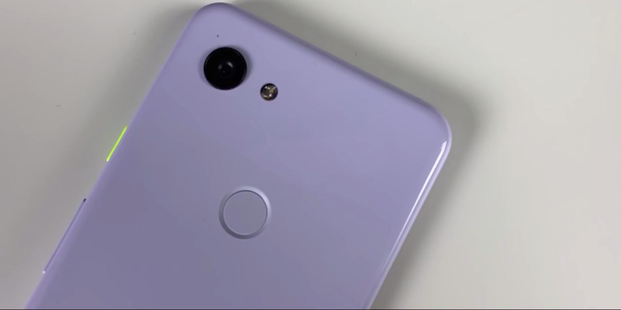 Google Pixel 3a camera