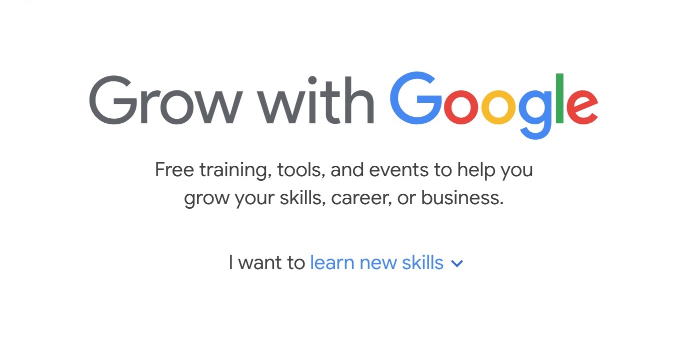 grow with google courses