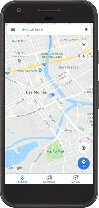 Google Maps search opioid crisis