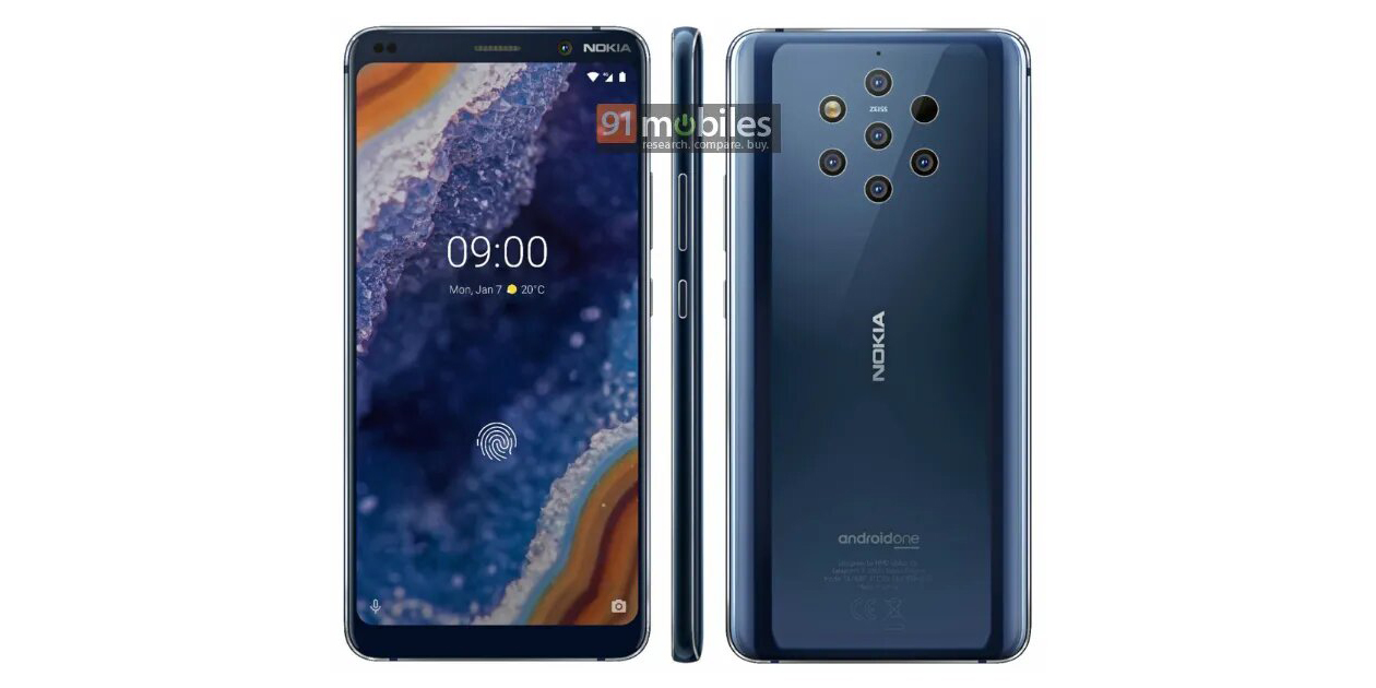 Trypophobia Inducing Nokia 9 Pureview Press Renders Leak 9to5google