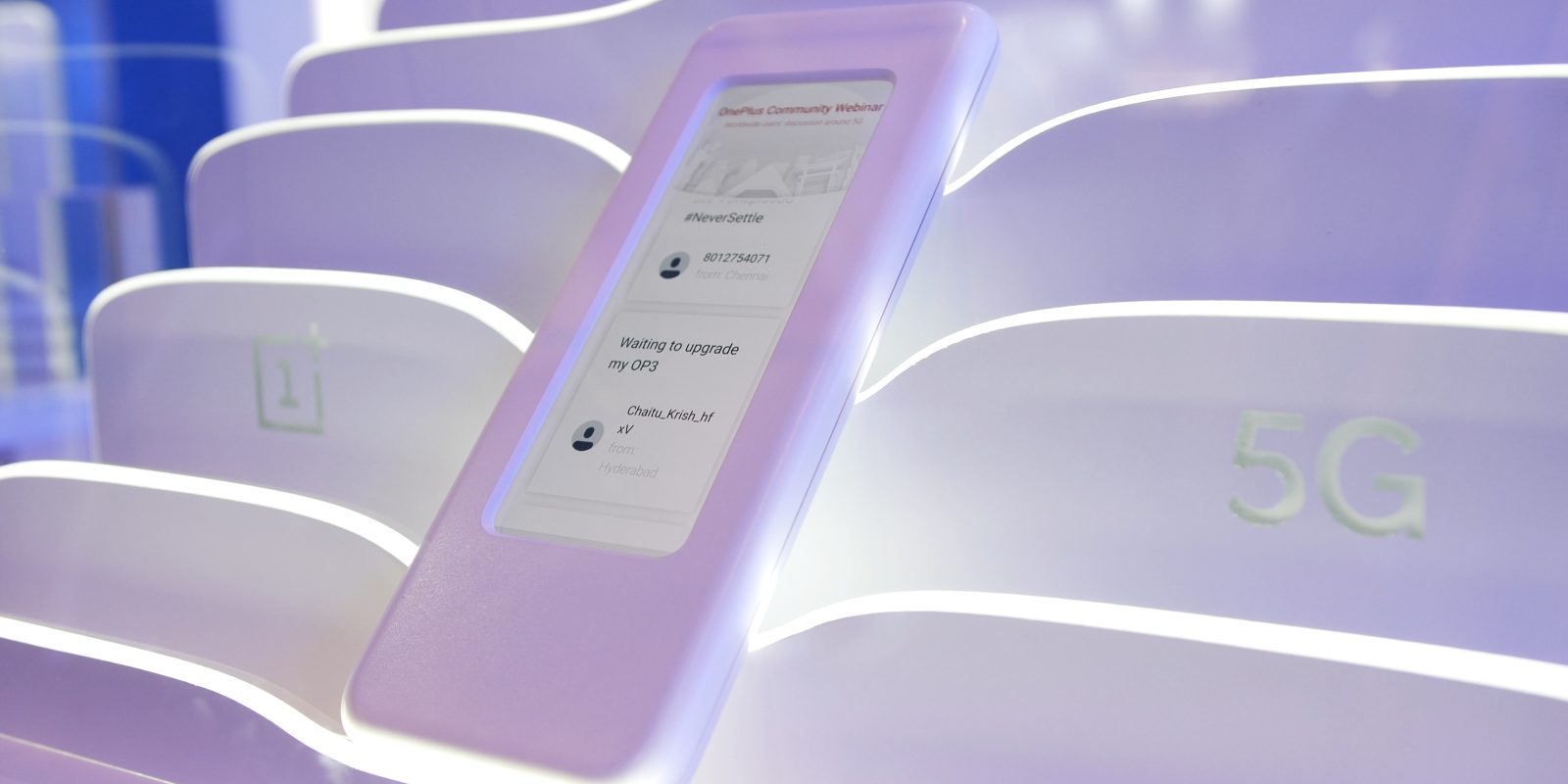 OnePlus 5G prototype