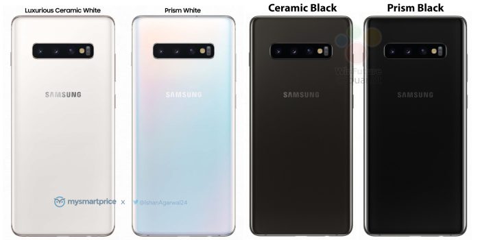 Samsung Galaxy S10+ Ceramic colors