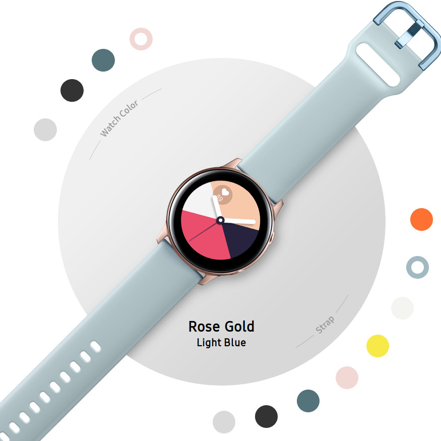 samsung galaxy watch rose gold charger