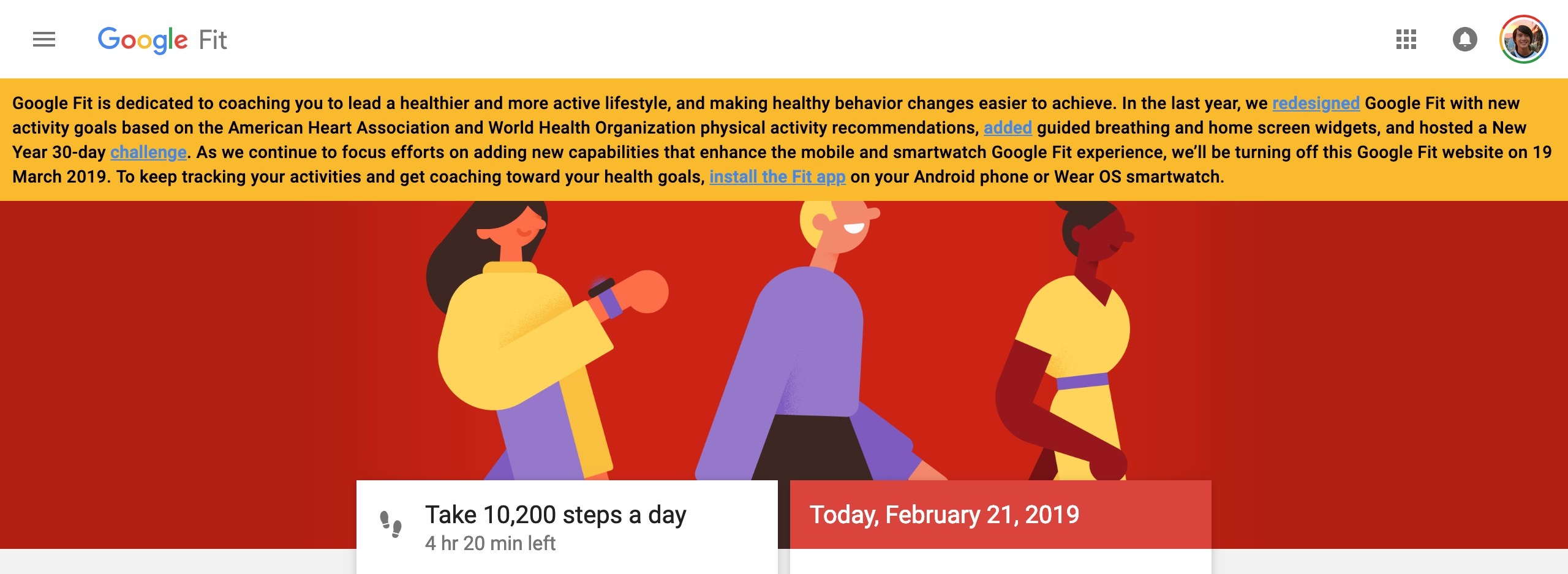 Google shutting down Google Fit on the web, focusing on Android and Wear OS  - 9to5Google