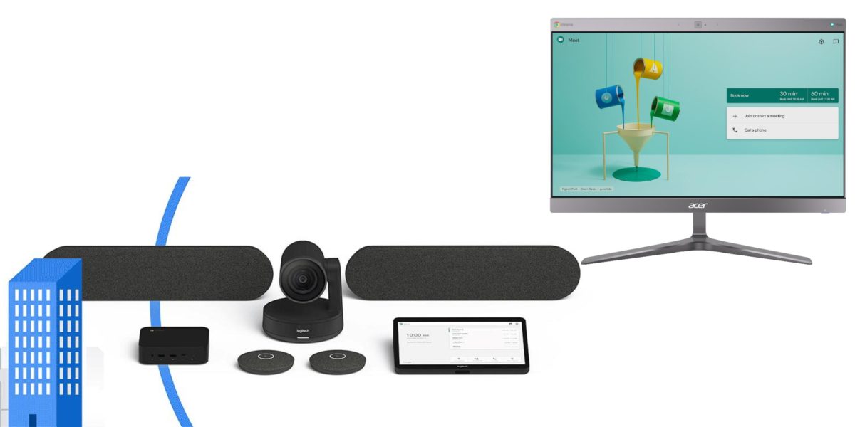 Google Meet hardware dropping ChromeOS for Android