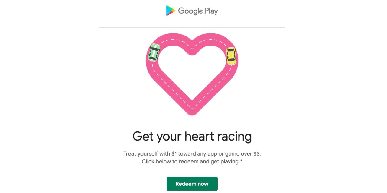 Google Play Store Valentine's Day