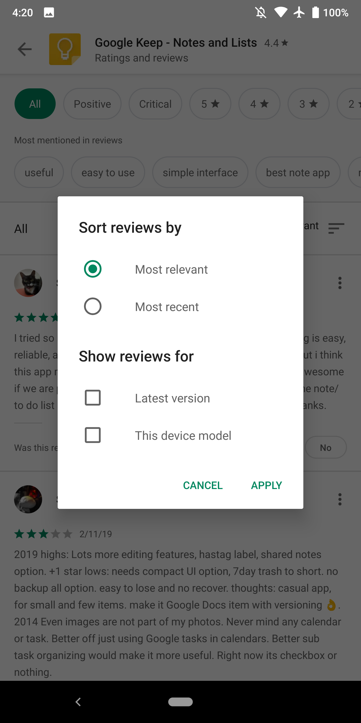 Google widely rolls out Material Theme redesign of Play Store 'Ratings ...