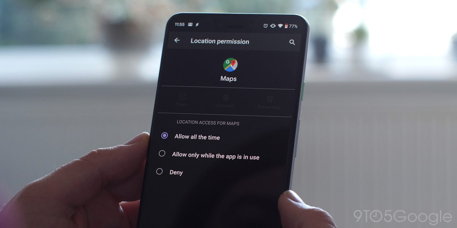 Google location data