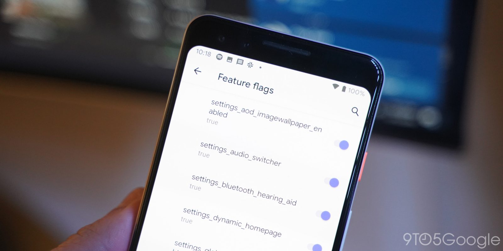 Android Q Beta Feature Flags