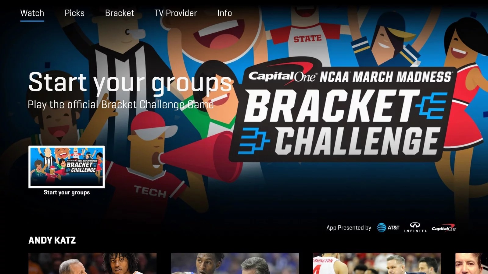 NCAA March Madness Live app adds Android TV support
