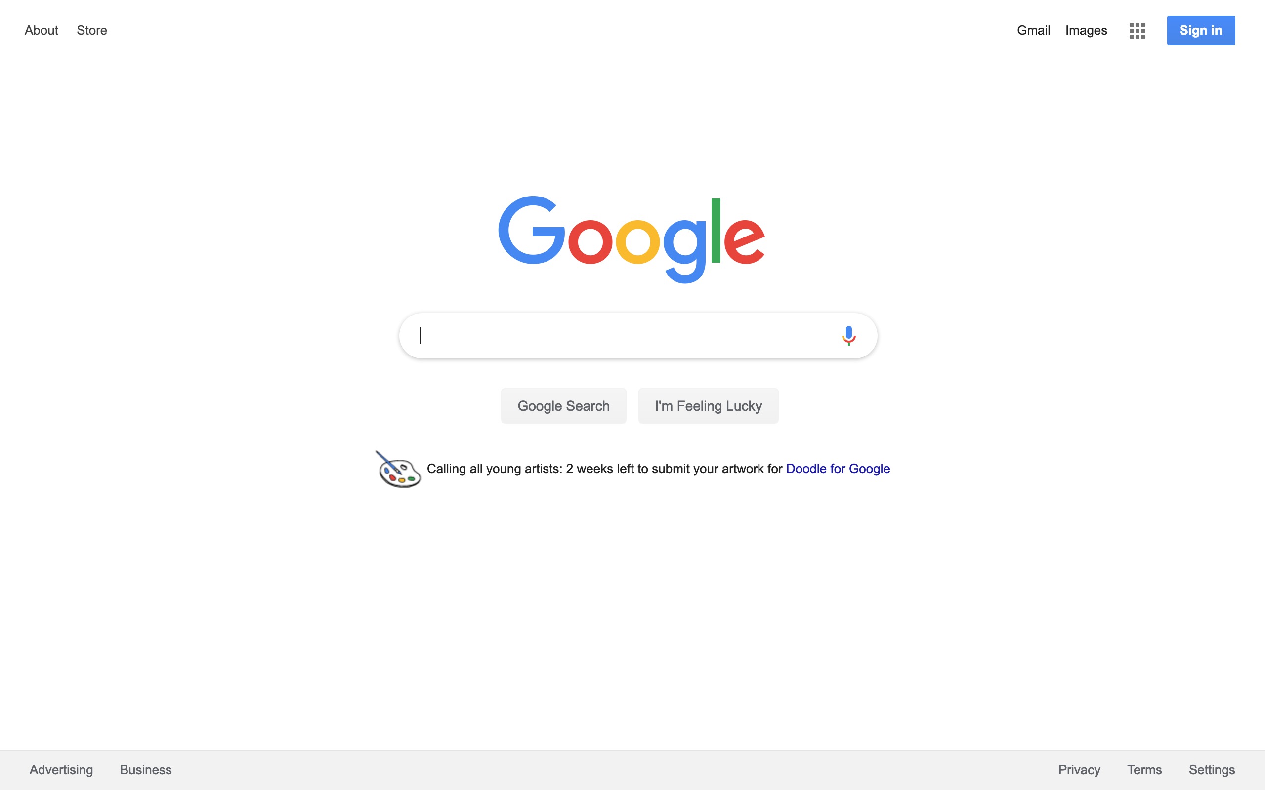 Google Search Material Theme