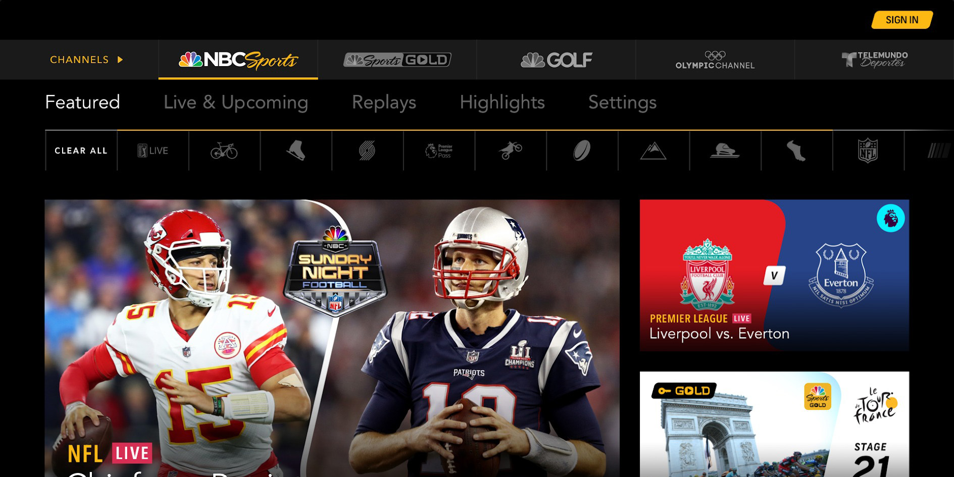 NBC Sports arrives on Android TV, Shield TV