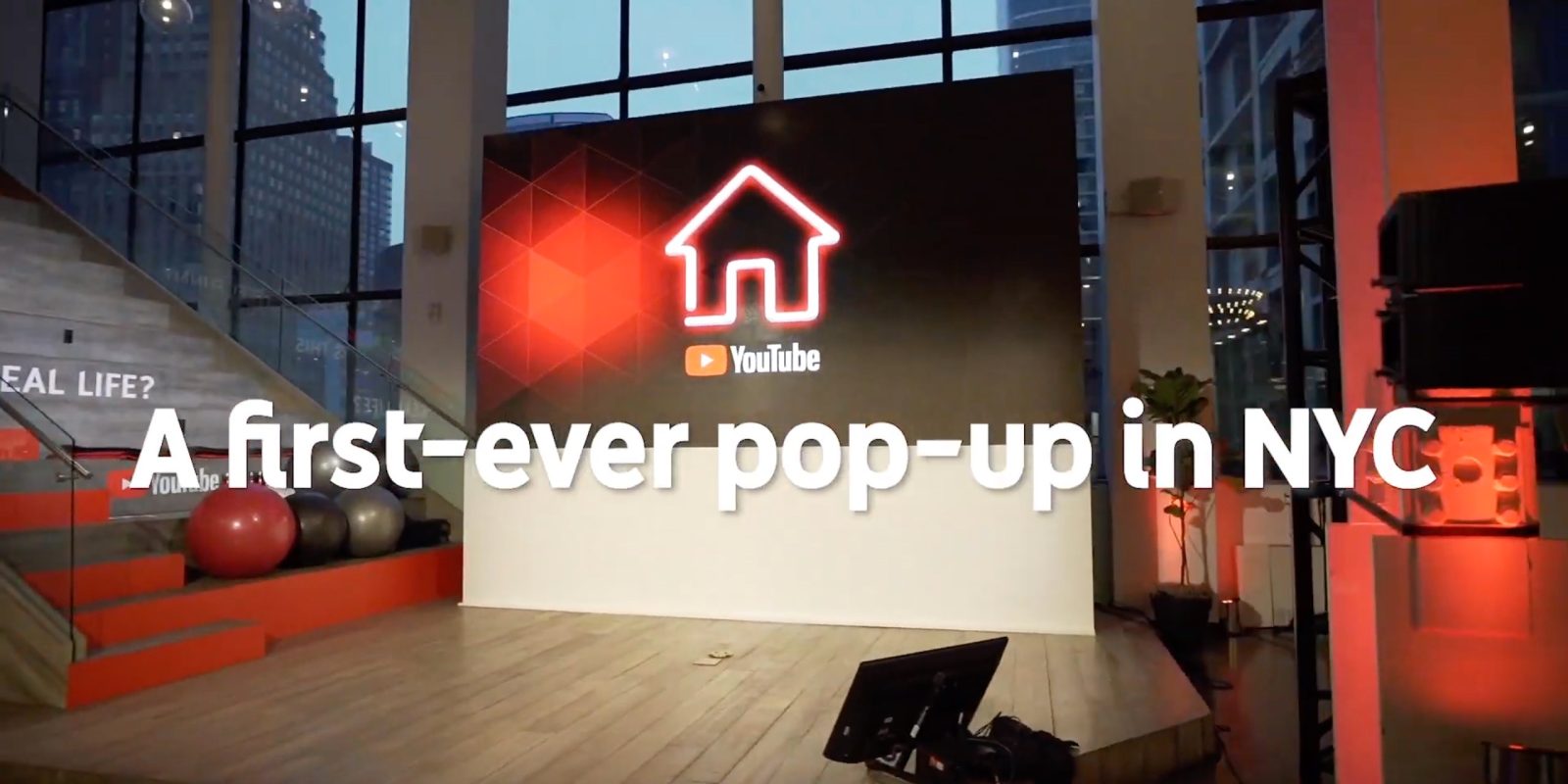 YouTube House pop-up NYC