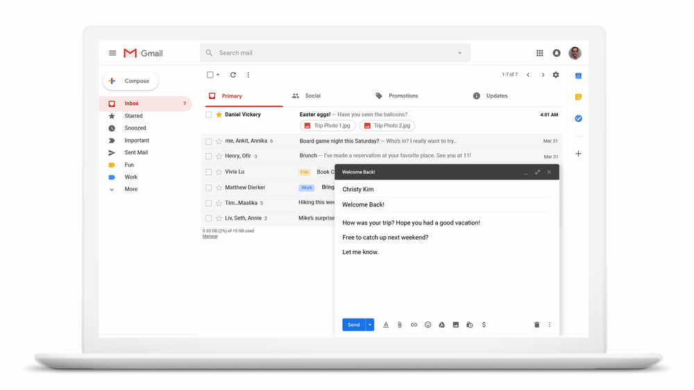 How to schedule emails Gmail