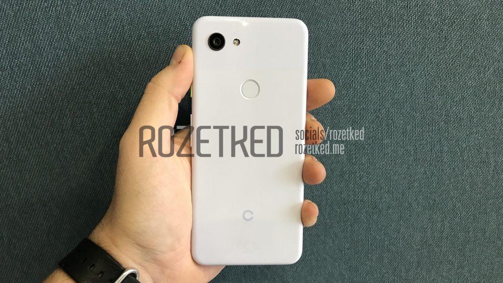 Pixel 3a XL two-tone