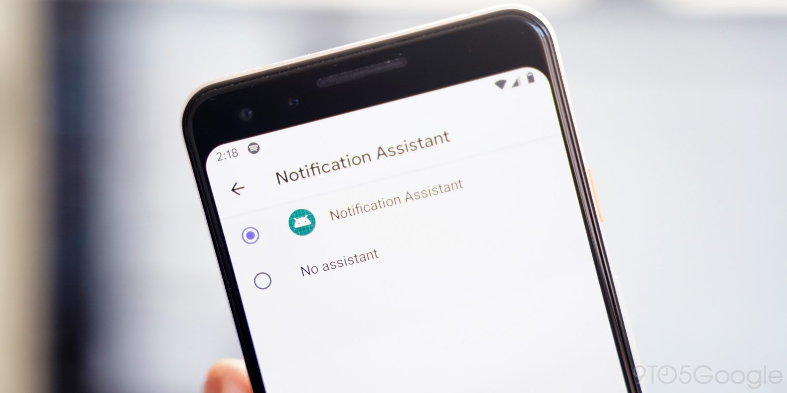 Android Q Beta 2 Notification Assistant