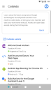 Google IO 2019 app