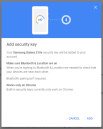 google android security key