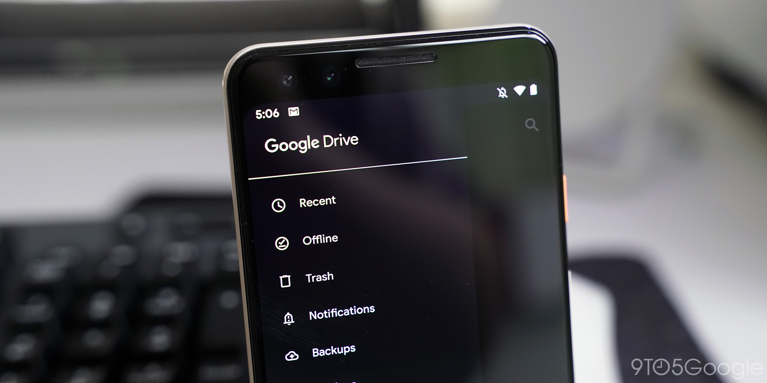 google drive dark mode on pc