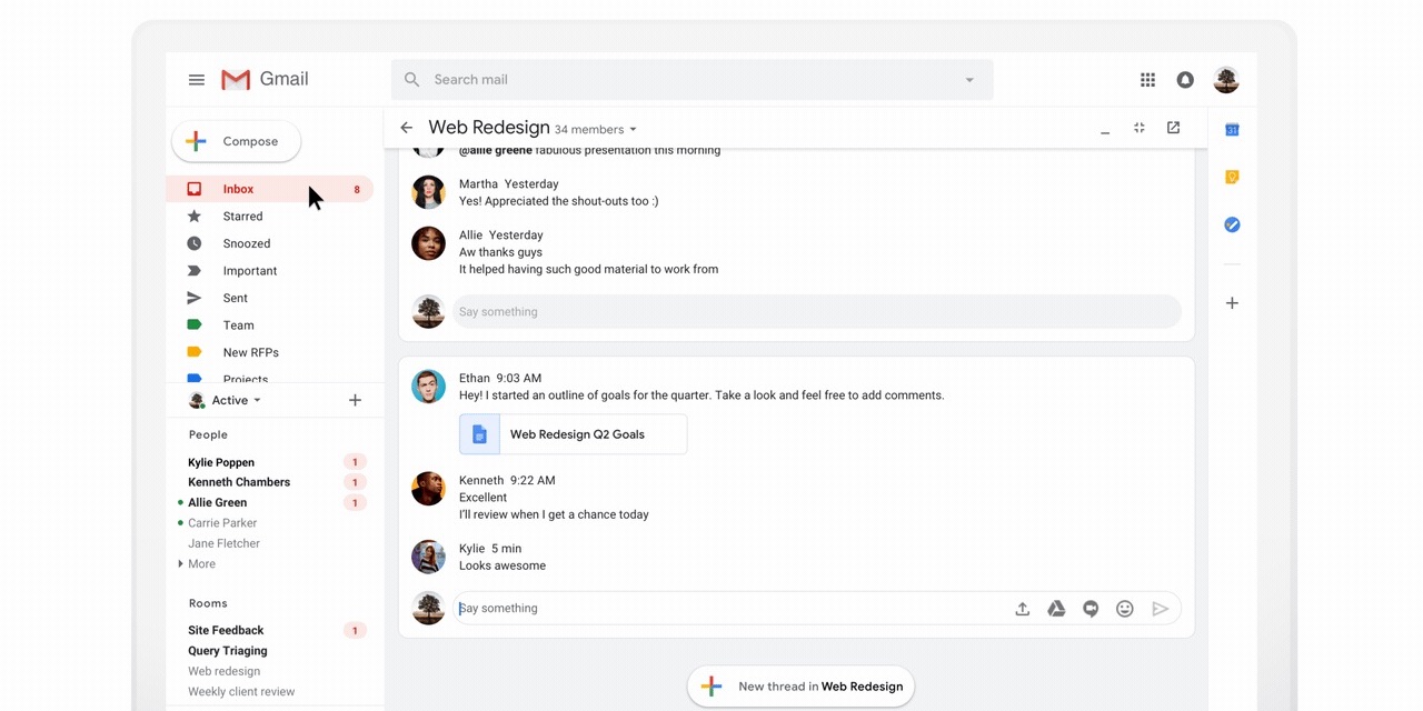 Hangouts Chat Coming To Gmail As Hangouts Meet Adds Live Captioning Public Streams 9to5google