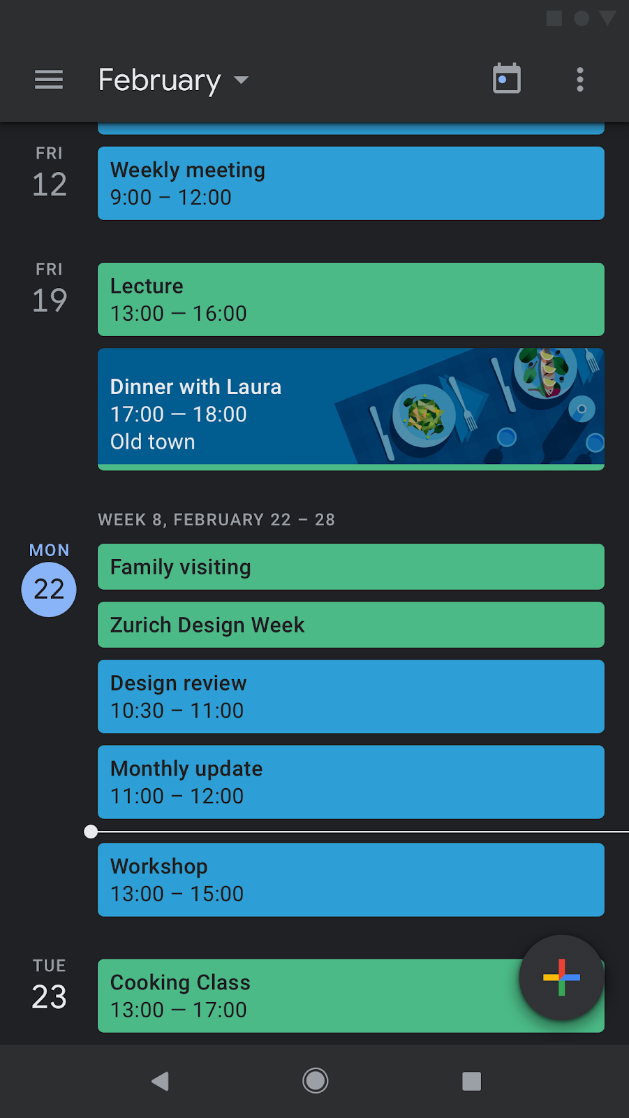 Google Calendar dark mode rolling out on Android 9to5Google
