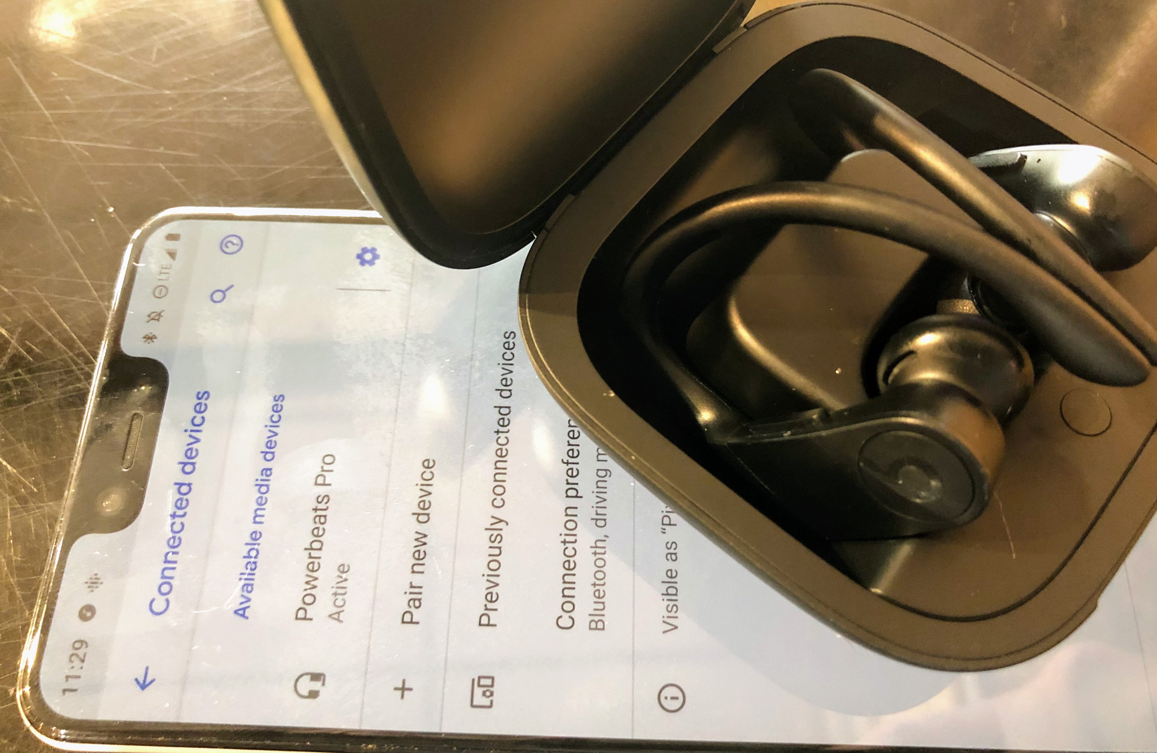 do the powerbeats pro work with android