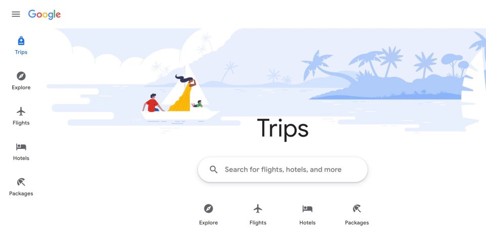 New Google Travel